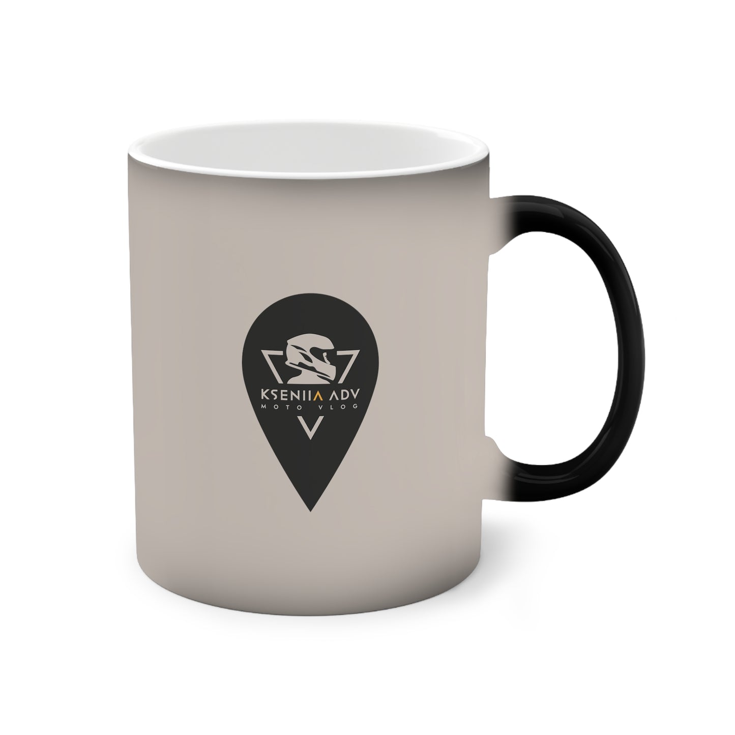 THE TRAILS ARE CALLING AND I MUST GO. Color-Changing Mug, 11oz