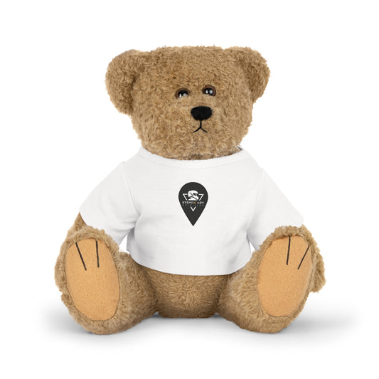 Teddy Bear KSENIIA ADV LOGO. Plush Toy with T-Shirt