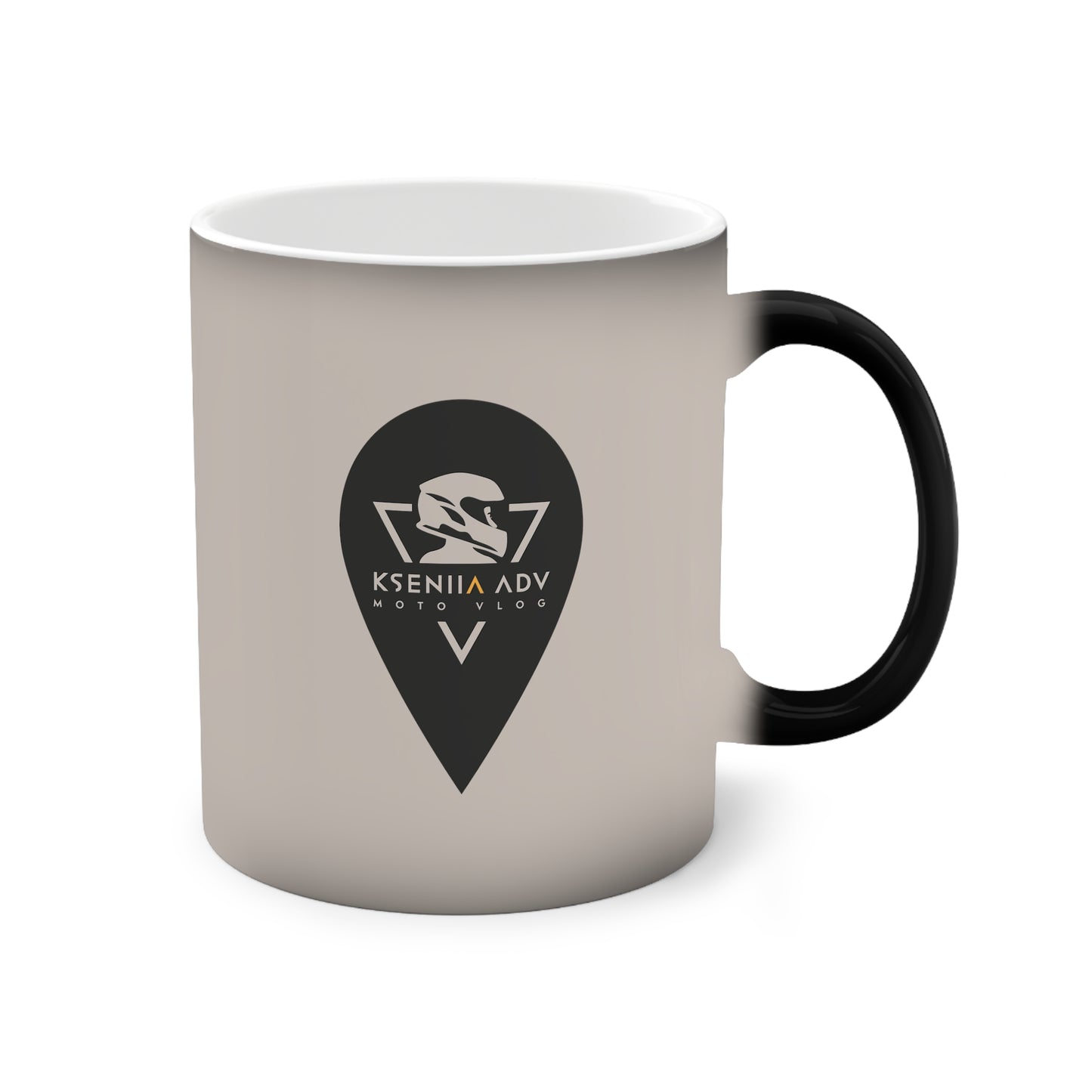 KSENIIA ADV LOGO. Color-Changing Mug, 11oz